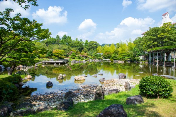 日本庭園/茶室