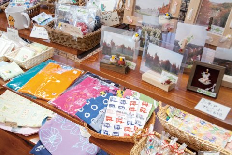 はっぴねすコーナーの障がい者施設の製品販売