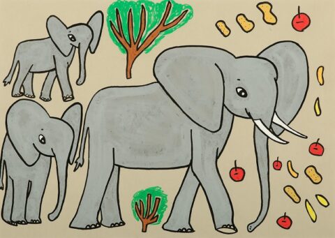 荒木佑仁_ぞうの親子＜代表作＞